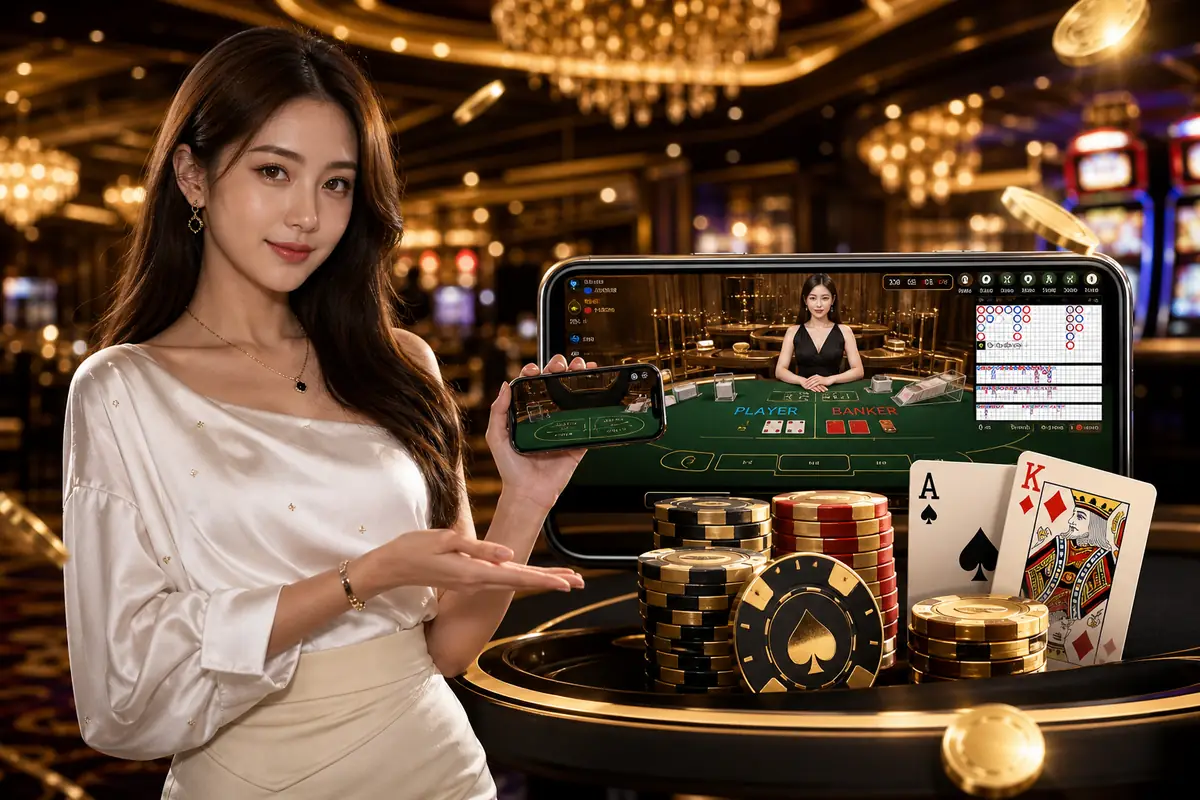 666mmk Live Baccarat Table Game ကစားမှု